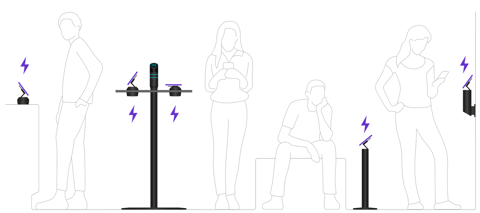 Communication visuelle dynamique dans un espace public avec FileTech